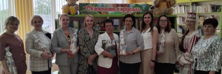 Делегация Национальной библиотеки Беларуси и Брестской областной библиотеки им. М.Горького с визитом на Пинщине!